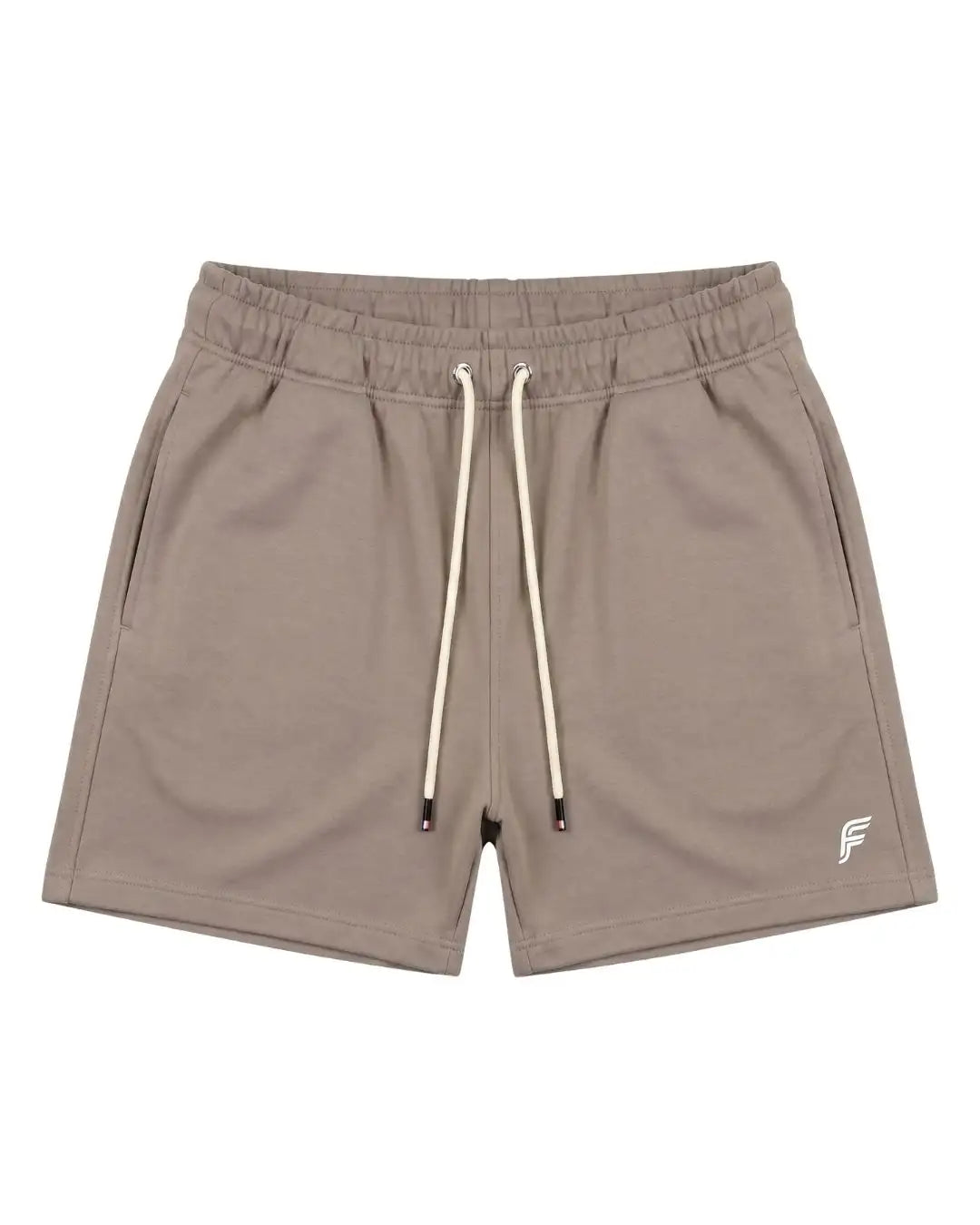 Pantaloneta Deportiva Beige en Burda Fría para Hombre