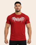 Camiseta Muscle Fit "Espectro" Roja