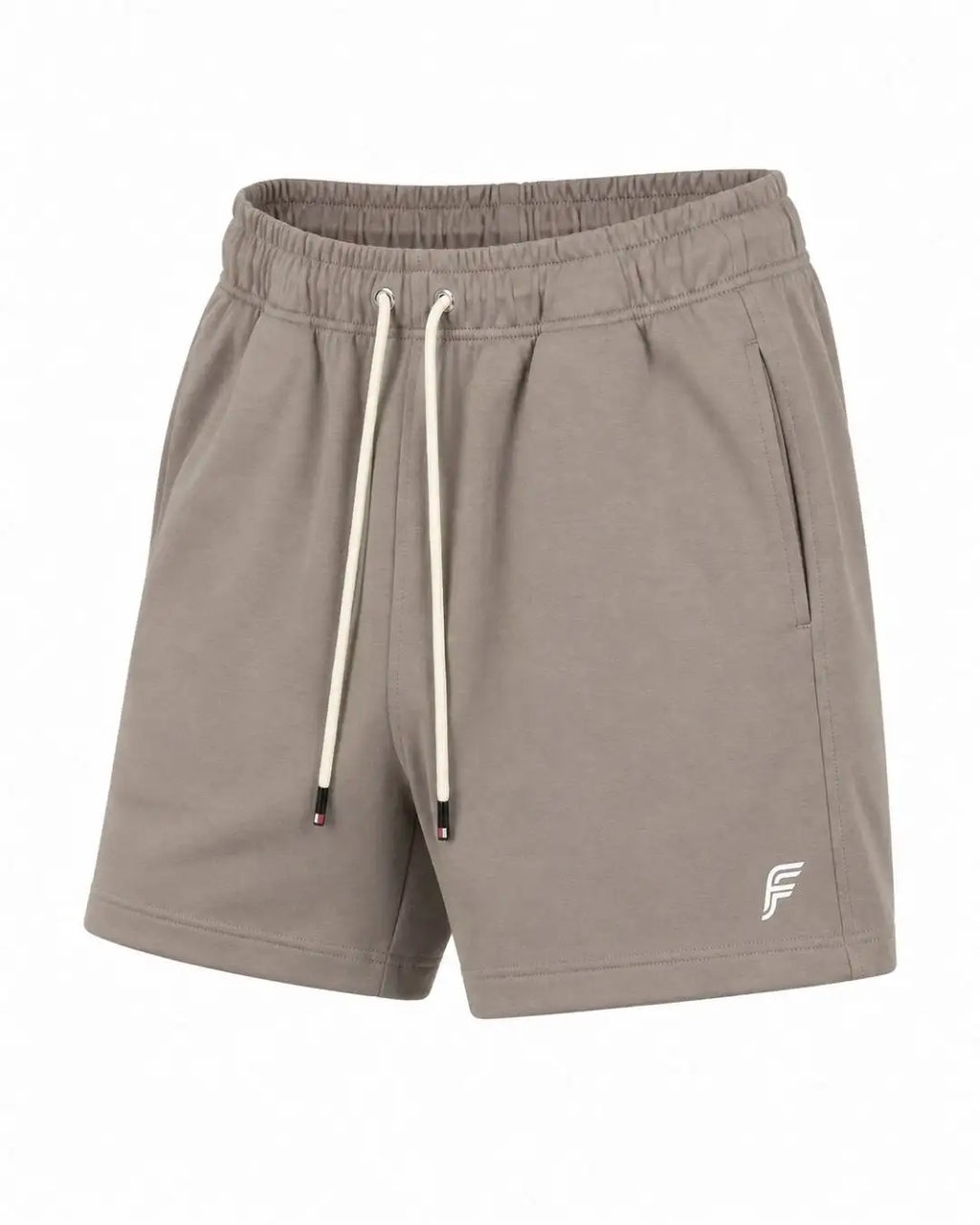 Pantaloneta Deportiva Beige en Burda Fría para Hombre