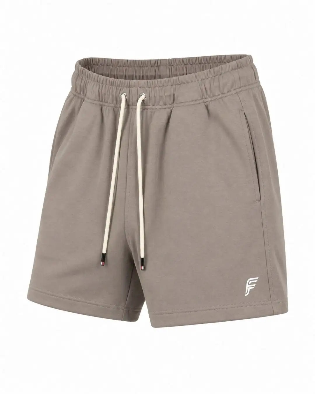 Pantaloneta Deportiva Beige en Burda Fría para Hombre