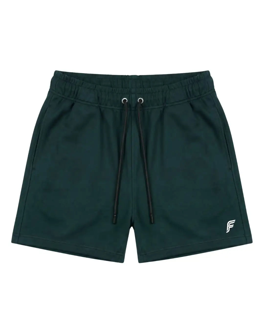 Pantaloneta Deportiva Verde Botella en Burda Fría para Hombre