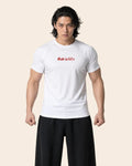 Camiseta Muscle Fit "God is Life" Blanca