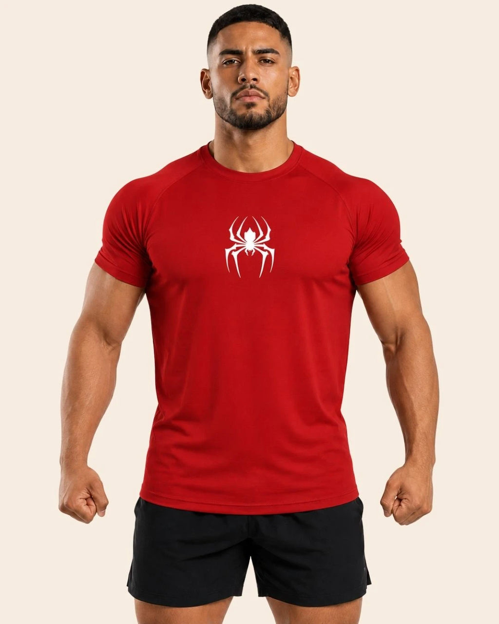 Camiseta Muscle Fit "Veneno" Roja