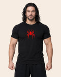 Camiseta Muscle Fit "Veneno" Negra