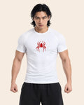 Camiseta Muscle Fit "Veneno" Blanca