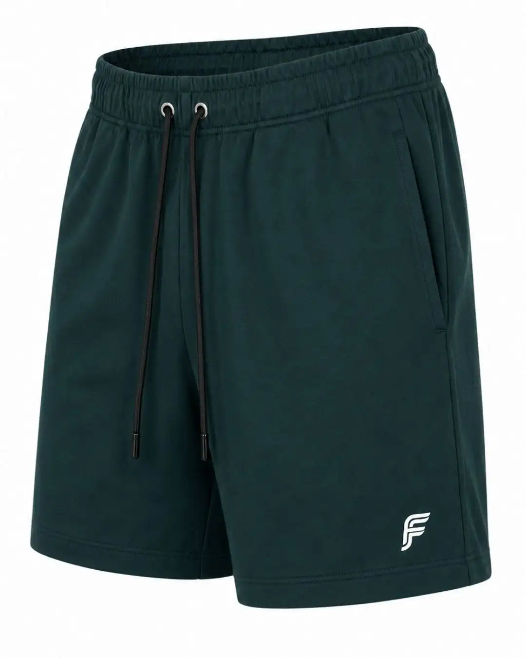 Pantaloneta Deportiva Verde Botella en Burda Fría para Hombre