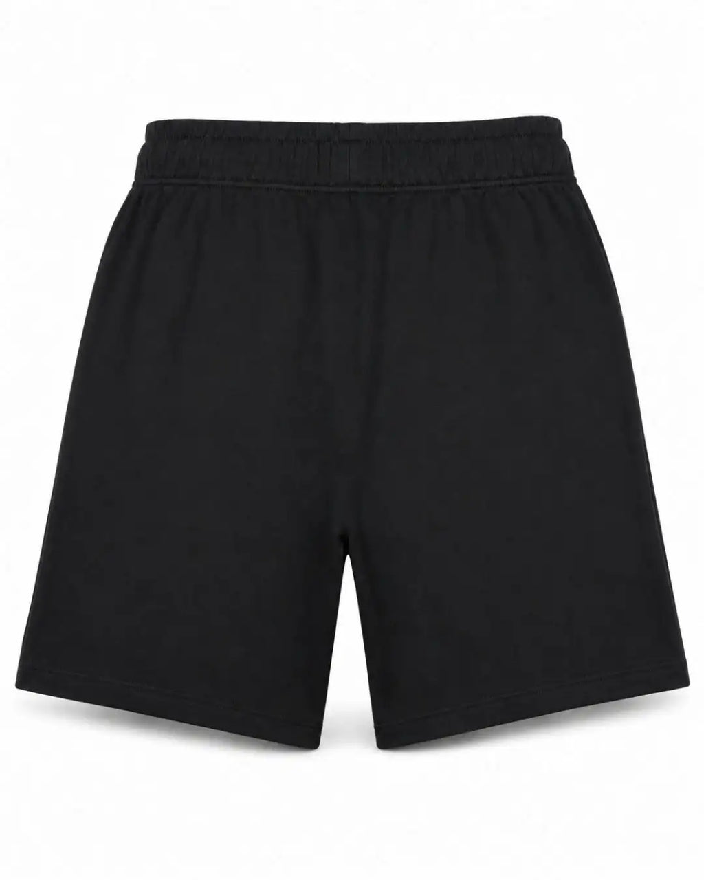 Pantaloneta Deportiva Negra en Burda Fría para Hombre