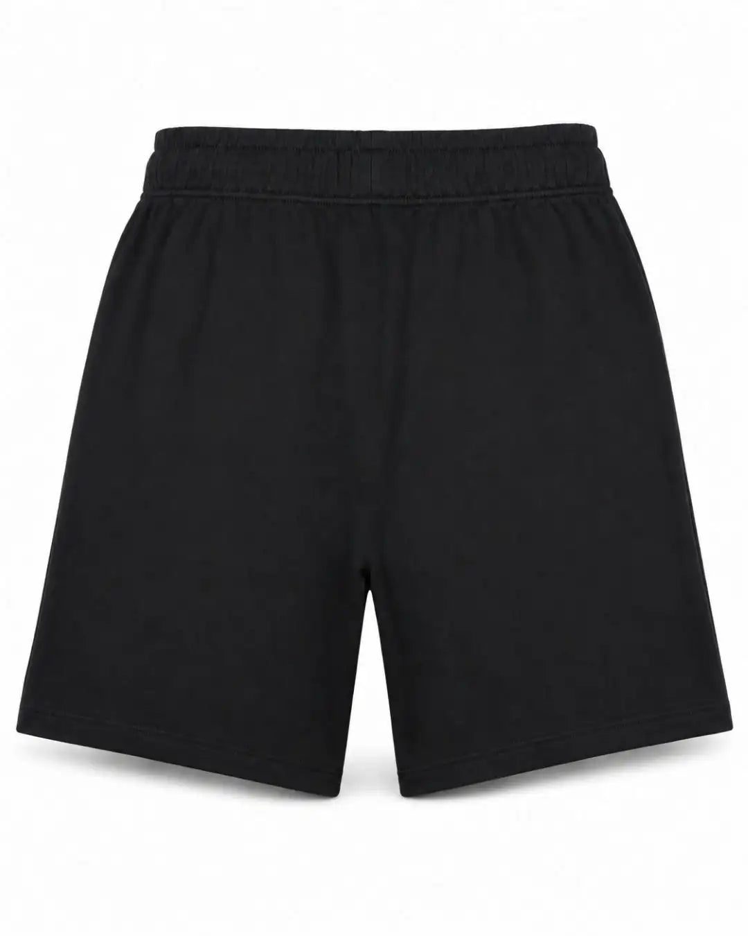 Pantaloneta Deportiva Negra en Burda Fría para Hombre
